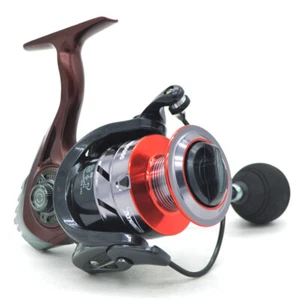 Carrete de pesca giratorio de agua salada tamaño 1000 a 7000 marco de grafito mango atornillable - Imagen 1 de 12