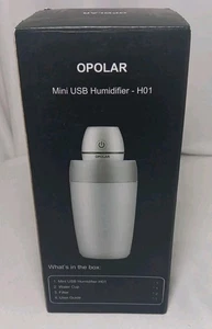 Portable Mini USB Humidifier Home Car 250ml Capacity New In Box - Picture 1 of 4