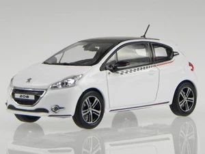 Peugeot 208 Ligne S 2012 weiß Diecast Modellauto 472802 Norev 1/43 - Bild 1 von 4
