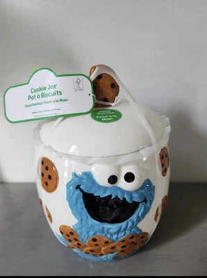 Tarro de galletas SESAME STREET Cookie Monster bote VIRAL NUEVO olla a galletas Foto 1 de 4