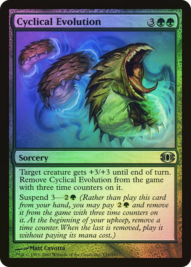 MTG FOIL Cyclical Evolution  - Future Sight #125 - Image 1 of 1