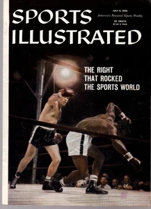 SPORT ILLUSTRIERT 7-6-1959 Ingamar Johansson Floyd Patterson Heavyweight Fine - Bild 1 von 5