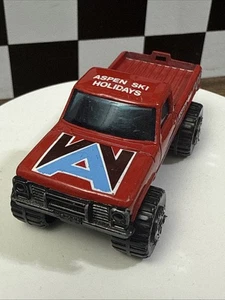 Matchbox MB 22/35 4x4 Mini Pick- Up Aspen Ski Holidays, Made in Macao - Bild 1 von 6