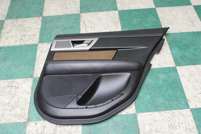 09-11 Jaguar XF *DMG* Black Woodgrain Rear Passenger Right RH Door Trim Panel OE - Imagem 1 de 4