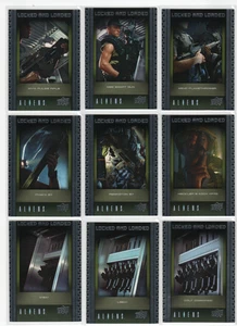 Aliens Movie 2018 Upper Deck Complete 10 Card Set Locked & Loaded ABA1 to ABA10 - Picture 1 of 2