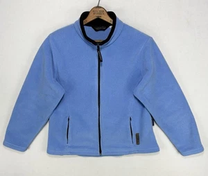 Black Diamond Fleecejacke Damen XL Malden Mills USA hellblau Full Zip - Bild 1 von 15