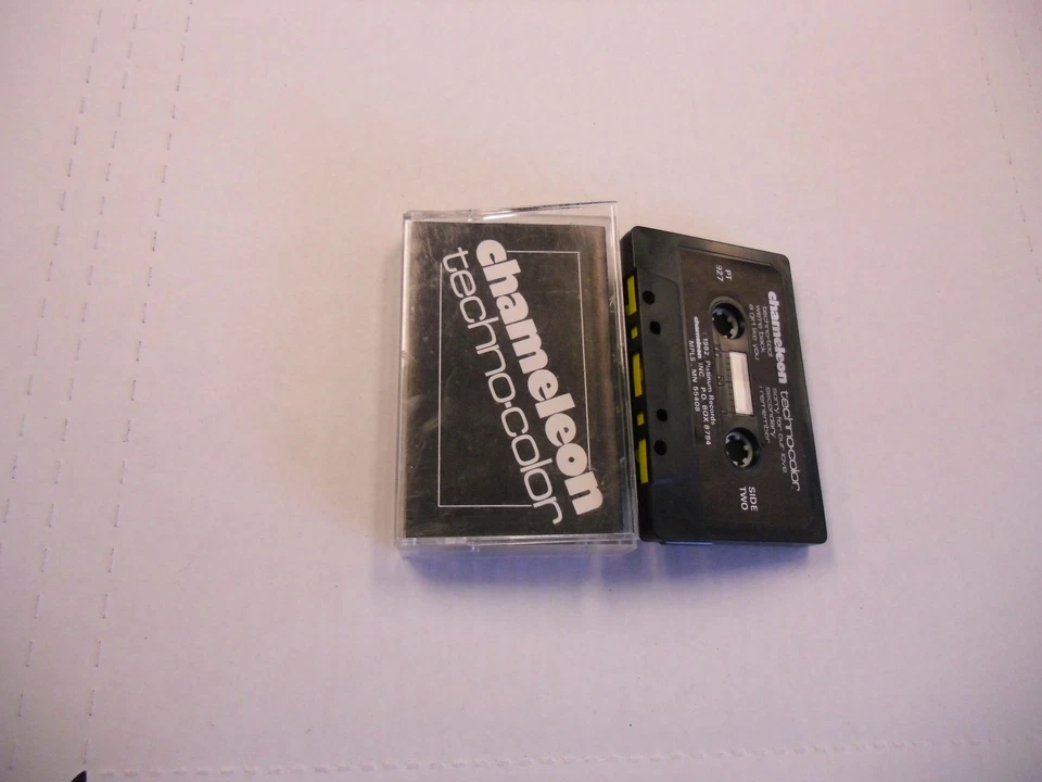 CHAMELEON Techno-color (Cassette Tape 1982 Platinum Records) YANNI synthesizers - Image 1 of 1