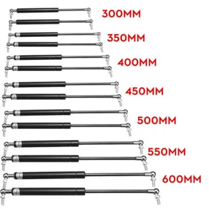2 PISTONE A GAS MOLLA UNIVERSALE 300N LUNGHEZZA 300mm-600mm PISTONCINO PISTON - Foto 1 di 8