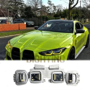 Yellow Angel Eyes DRL Module For 2022 2024 BMW M4 CSL 4 series G80 G22 G82 G23 - Picture 1 of 6