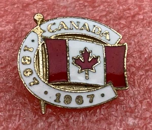 B01 INSIGNE BROCHE Centennial Fédération CANADA 1867 1967 Vintage Brooch - Picture 1 of 2