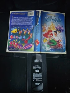 original banned cover art The Little Mermaid VHS USED FAST FREE SHIPPING - Picture 1 of 7