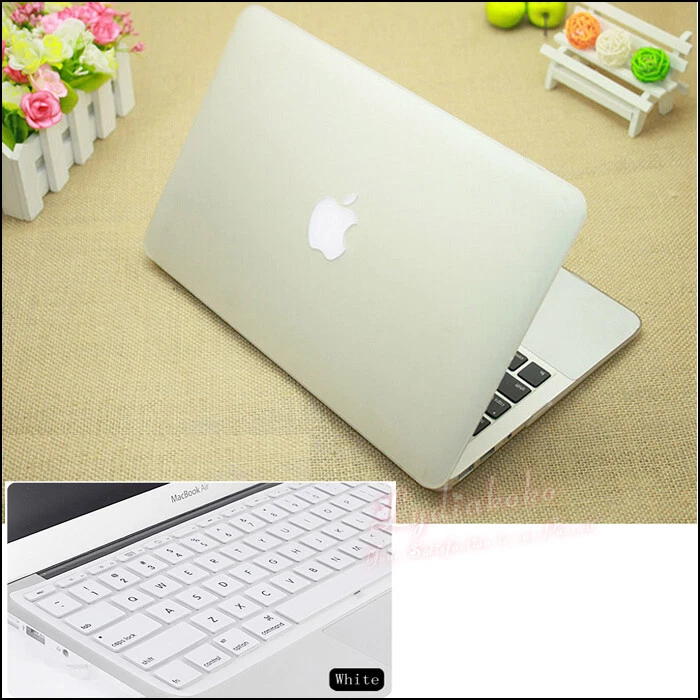 Hard Protective Case + Keyboard Skin for Macbook Air 13 A1466 A1932 A2337 Touch - Image 1 of 4