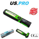 US PRO Cob Inspection Light & LED Torch Super Bright Rechargeable 5390