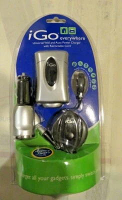 Cargador universal iGo-Everywhere para el hogar y el coche-necesita comprar puntas iGo por separado Foto 1 de 3