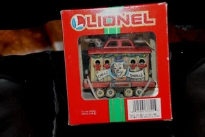 Lionel Porcelain 2nd Edtn Collectors Lited Christmas Ornament #37-618 CIRCUS CAR - Picture 1 of 1