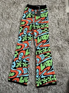 Lazy Oaf wooly Flared Trousers Size 8 New With Tags - Picture 1 of 5