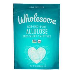 Wholesome  Pure Allulose Zero Calorie Sweetener  12 Oz