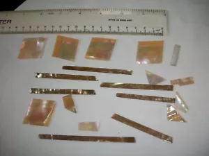Job Lot of New Zealand Mother of Pearl Antique Pieces for Restoration - Picture 1 of 6