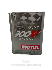 MOTUL 300V SPRINT 0W15 Motores de competición gasolina o diésel 104238, 2 Litros - Imagen 1 de 2