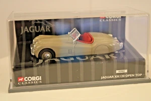 Corgi Classics 1:43s - #02902 Jaguar XK 120 Open Top / Convertible - Fawn - Picture 1 of 6