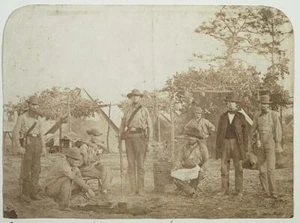 Confederate camp,Warrington Navy Yard,Pensacola,Escambia County,Florida,1861 - Picture 1 of 1