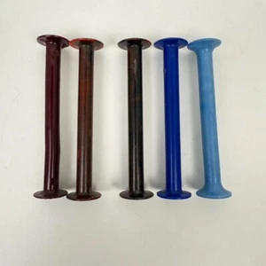 Lot of 5 Nilus Leclerc Boat Shuttle Bobbins 4” Long for Loom Weaving - Picture 1 of 3