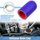 1set 28mm 1.10" ID Car Coolant Heater Silicone Coolant Cap Intake Vacuum Hose