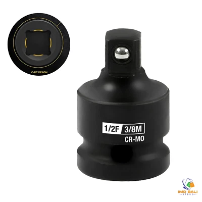 1/2 Female to 3/8 Male Impact Socket Adapter and Reducer Cr-Mo - Image 1 of 4