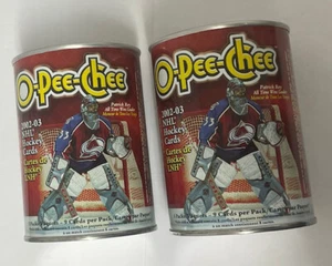 2002-03 Topps O Pee Chee Blaster Box Tin Factory Sealed 2 X Lot - Picture 1 of 3