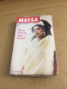 MAYSA WHAT ABOUT OUR LOVE FACTORY SEALED CASSETTE SINGLE C39 - Picture 1 of 4