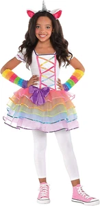 Rainbow Unicorn Child Costume - Large - Picture 1 of 12