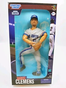 Figura Blue Jays 1999 alineación inicial Roger Clemens totalmente posable 12" nueva en caja - Imagen 1 de 2