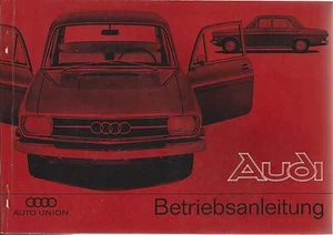 AUTO UNION AUDI F103 Beriebsanleitung 1965 Bedienungsanleitung Handbuch BA - Picture 1 of 7
