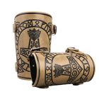 Wrist Protector Medieval Punk Gauntlet For Comiccon Photoshoots Punk Pattern