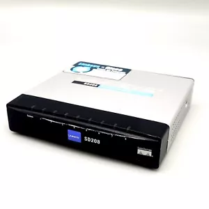 Linksys SD208 Cisco System Gray/Silver 8-Port 10/100 Standalone Network Switch - Picture 1 of 2