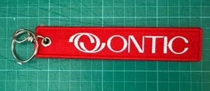 ONTIC keyring aviation tag red - Picture 1 of 2