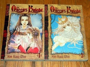 2 (1-2) Queens Knight Kim Kang Won English Manga Manhwa Tokyopop OOP TPB GN - Picture 1 of 1