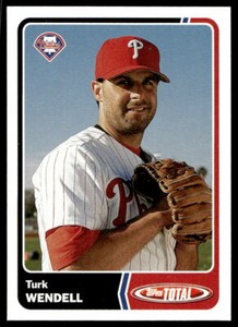 2003 Topps Total 700 Turk Wendell   Philadelphia Phillies  Baseball Card