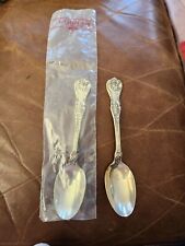 King George by Gorham Sterling Silver Tea Spoon 6" Silverware Heirloom Pair, 2
