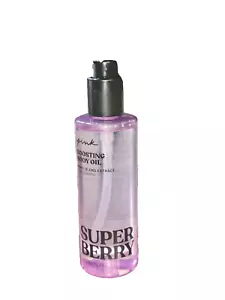 Victoria's Secret PINK Super Berry Boosting Body Oil 8 Fl Oz New VS - Picture 1 of 1