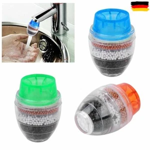 3x Aktivkohle Wasserhahn Wasserfilter Küche Filtersystem Armatur Filter Purifier - Bild 1 von 10