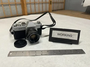 mamiya/sekor 500 DTL 35mm Kamera mit 50mm f/2 Objektiv kleine Delle FUNKTIONIERT! - Bild 1 von 8