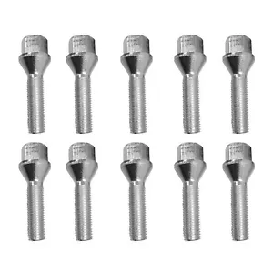 10 Extended Wheel Bolt tapered M14x1,5 50mm for Audi 80 90 100 200 A1 A2 A3 A4 A - Picture 1 of 7