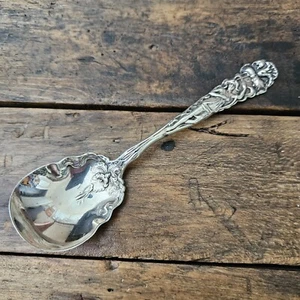 Alvin Raphael Sterling Silver Art Nouveau Sugar Spoon - Picture 1 of 10