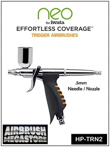 Iwata Neo Airbrush HP.TRN2 .5mm + Free Insured Post - Picture 1 of 3