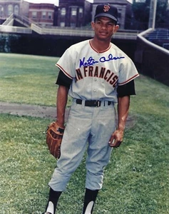 Signed 8x10 MATTY ALOU San Francisco Giants Autographed photo - w/ COA - Picture 1 of 1