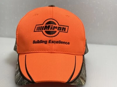 Hunting Hat Camo Orange Realtree Edge Miron Building Excellence Camouflage - Image 1 of 4