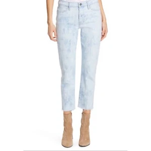 Frame Le High Raw Hem Ankle Straight Leg Jeans 25 - Picture 1 of 8
