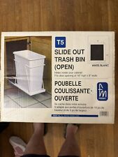 Pull Out Trash Can Under Cabinet Slide-Out Cabinet Kit New Open Box