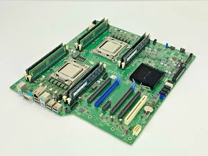 Mainboard DELL 0Y56T3 Dual CPU LGA2011 DDR3 T5600 Workstation 64GB 2 x CPU XEON - Photo 1/6